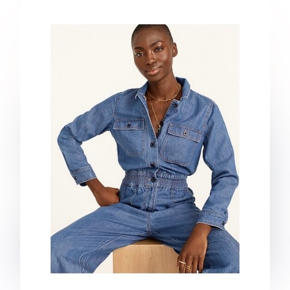 J. Crew Pants - Women’s J.Crew denim jumpsuit size 2